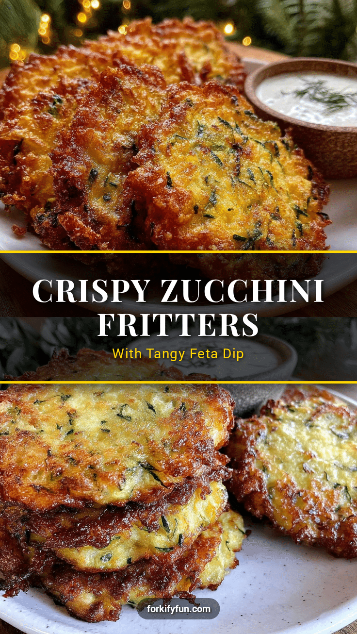crispy zucchini fritters recipe
