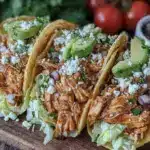 crockpot salsa chicken tacos - featured image