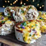 easy cheesy chicken quesadilla roll-ups - featured image