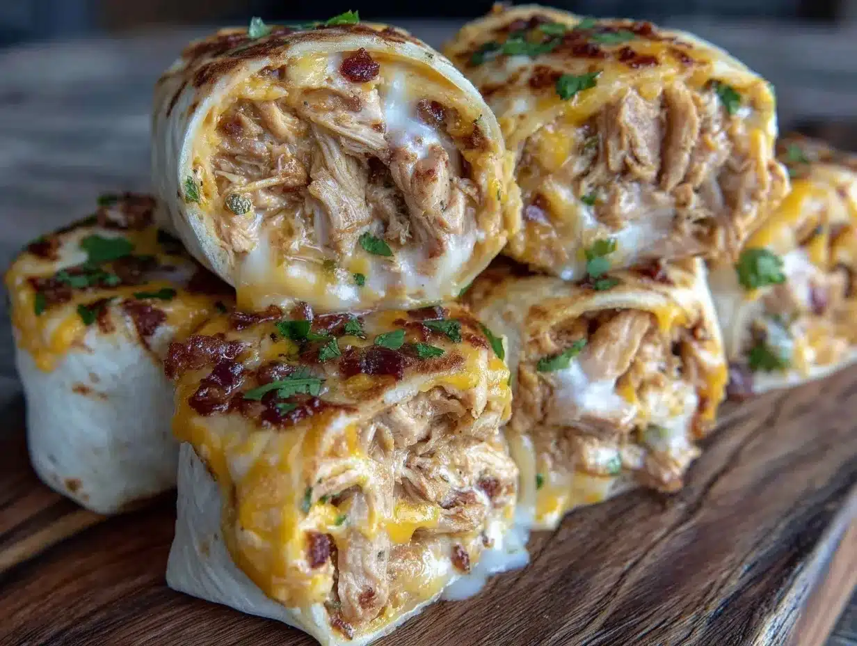 easy cheesy chicken quesadilla roll-ups preparation steps