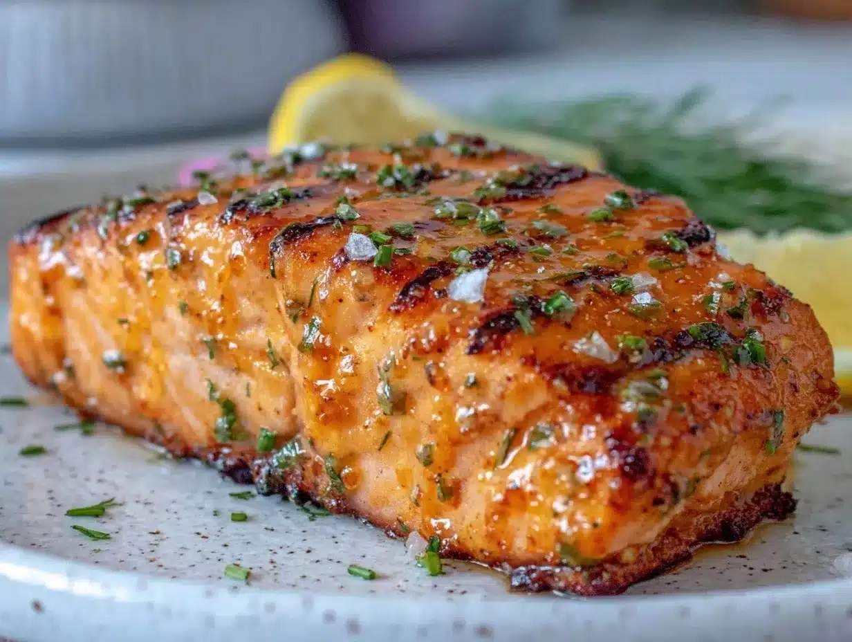 easy crispy air fryer salmon preparation steps