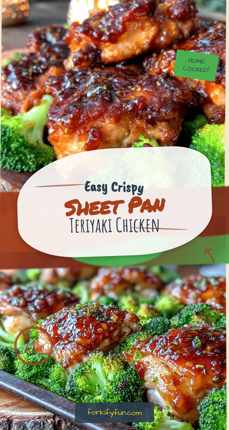 easy crispy sheet pan teriyaki chicken recipe