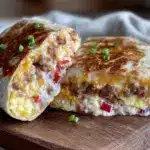 easy make-ahead breakfast burritos - featured image