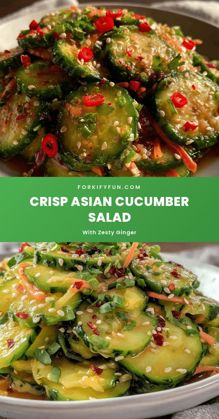 fresh asian cucumber salad recipe