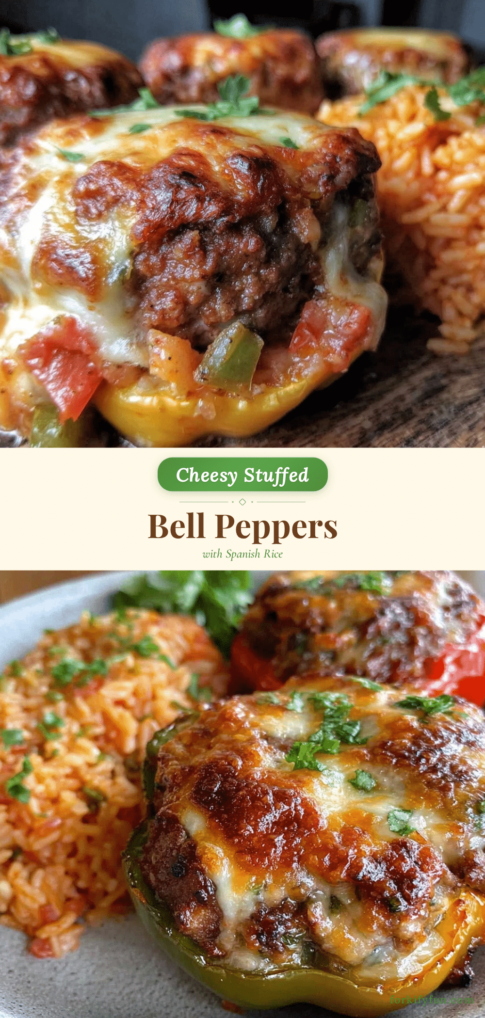 ground beef stuffed bell peppers recipe
