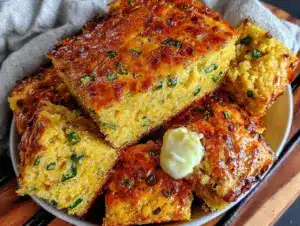 Hatch green chili cornbread - featured image