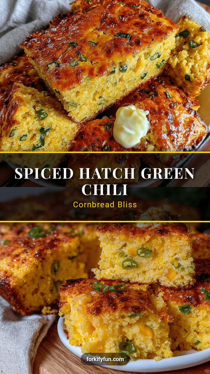 Hatch green chili cornbread recipe