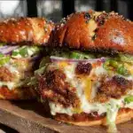 Hatch green chili smash burgers - featured image