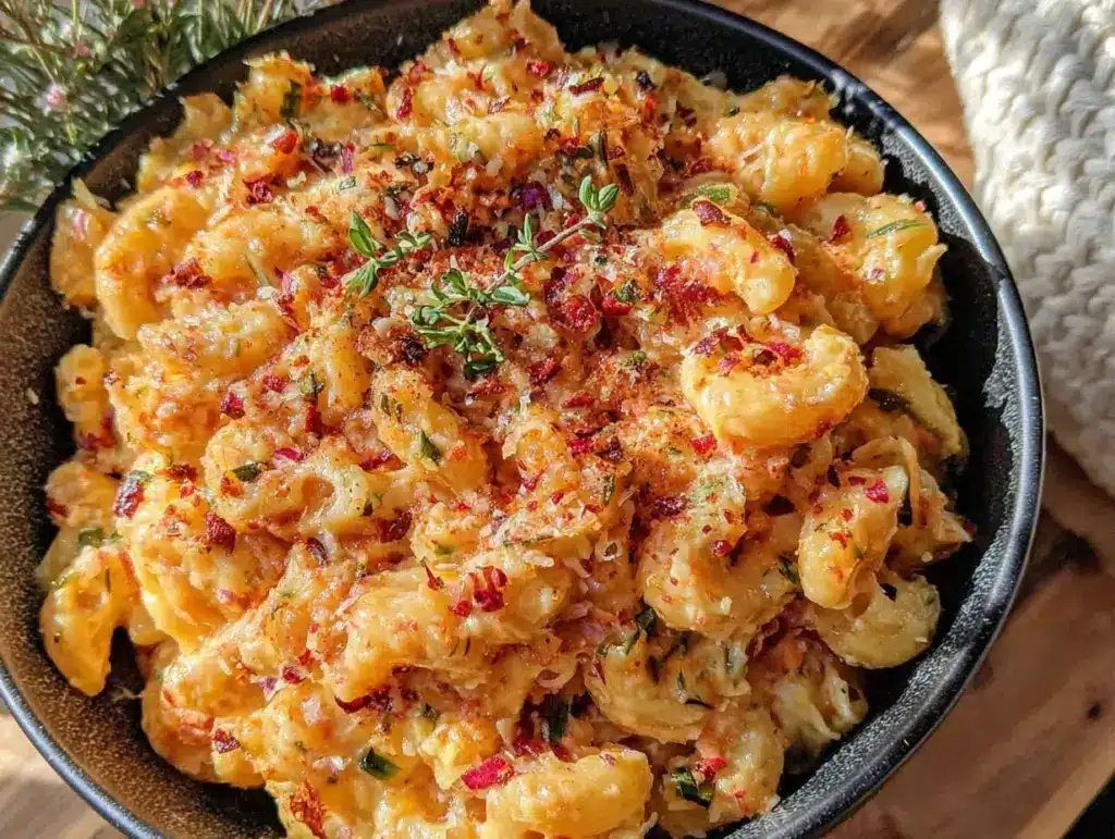 healthy thermos-friendly mac and cheese - featured image