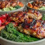 high-protein chicken meal prep bowls - featured image