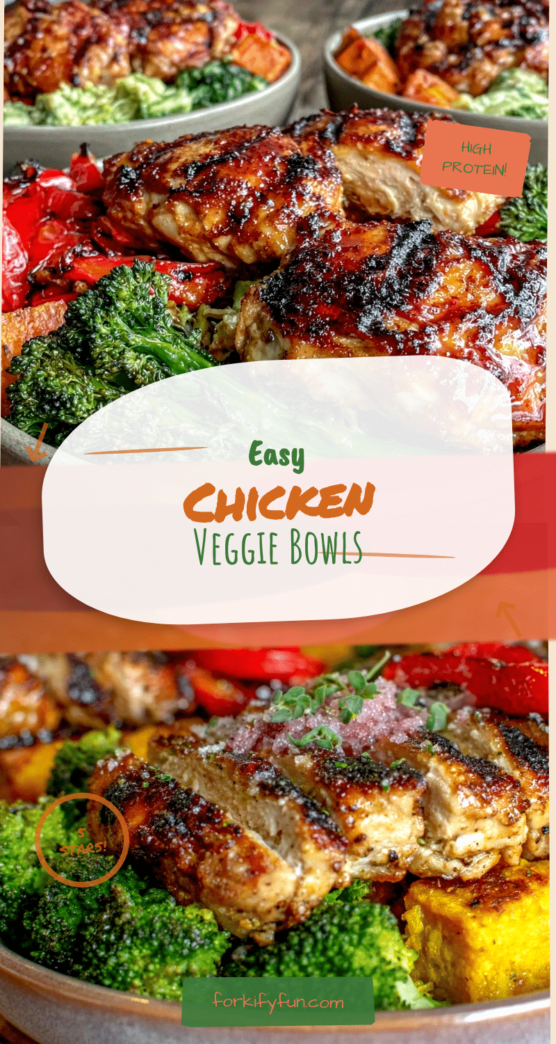 high-protein chicken meal prep bowls recipe