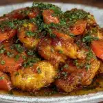 honey garlic chicken with carrots - featured image