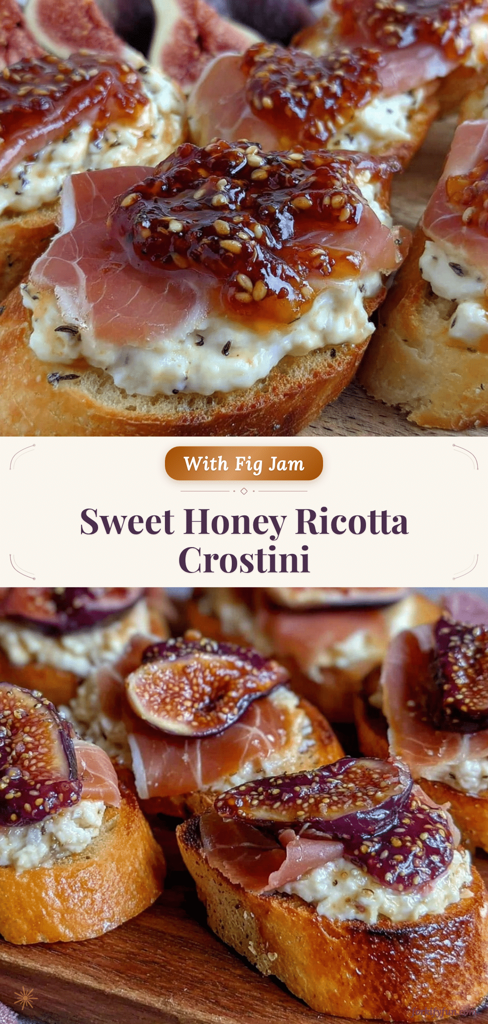 honey ricotta crostini recipe