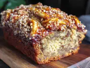 miso brown butter banana bread - featured image