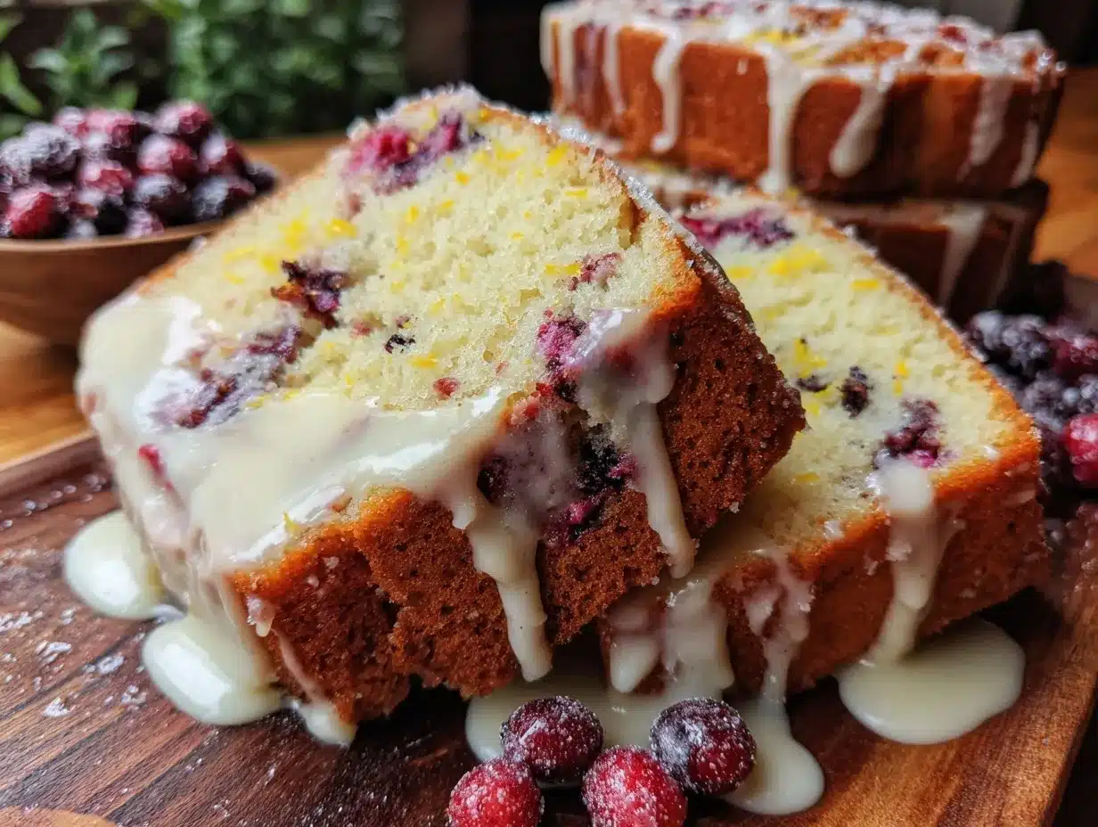 moist huckleberry lemon pound cake preparation steps