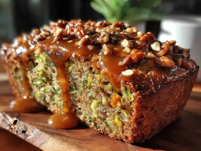 moist zucchini banana bread - featured image