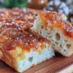 overnight sourdough focaccia - featured image