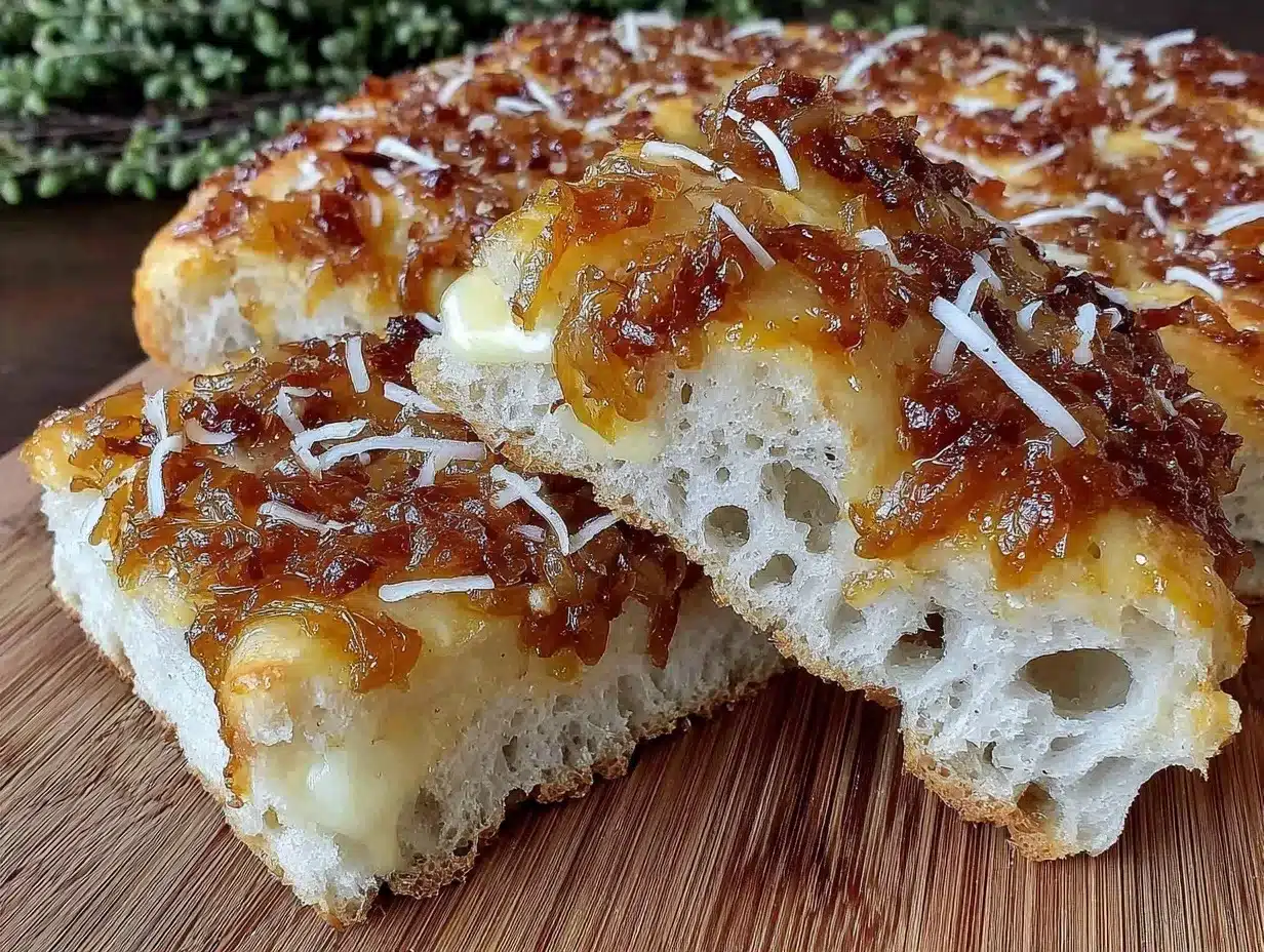 overnight sourdough focaccia preparation steps