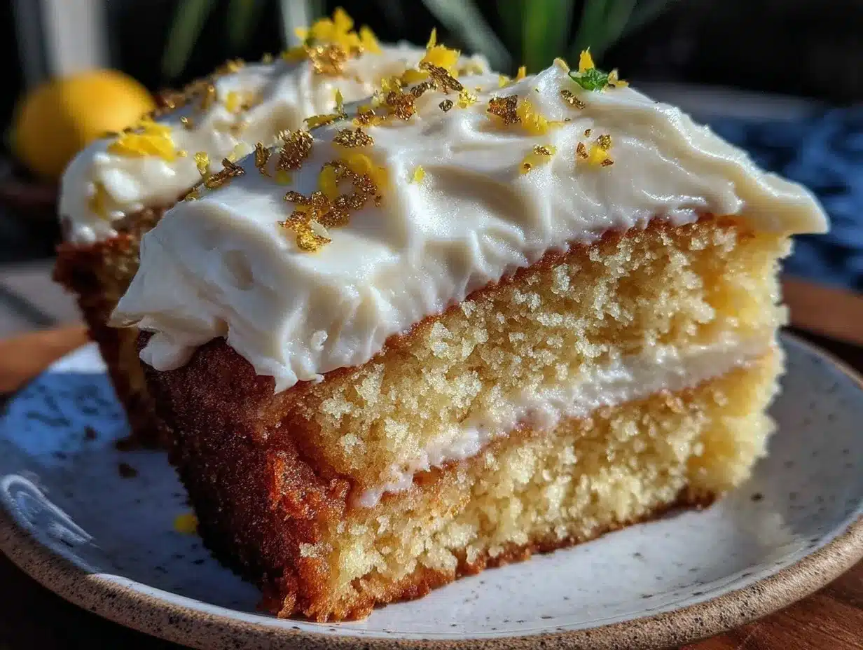 perfect leo sun lemon cake preparation steps
