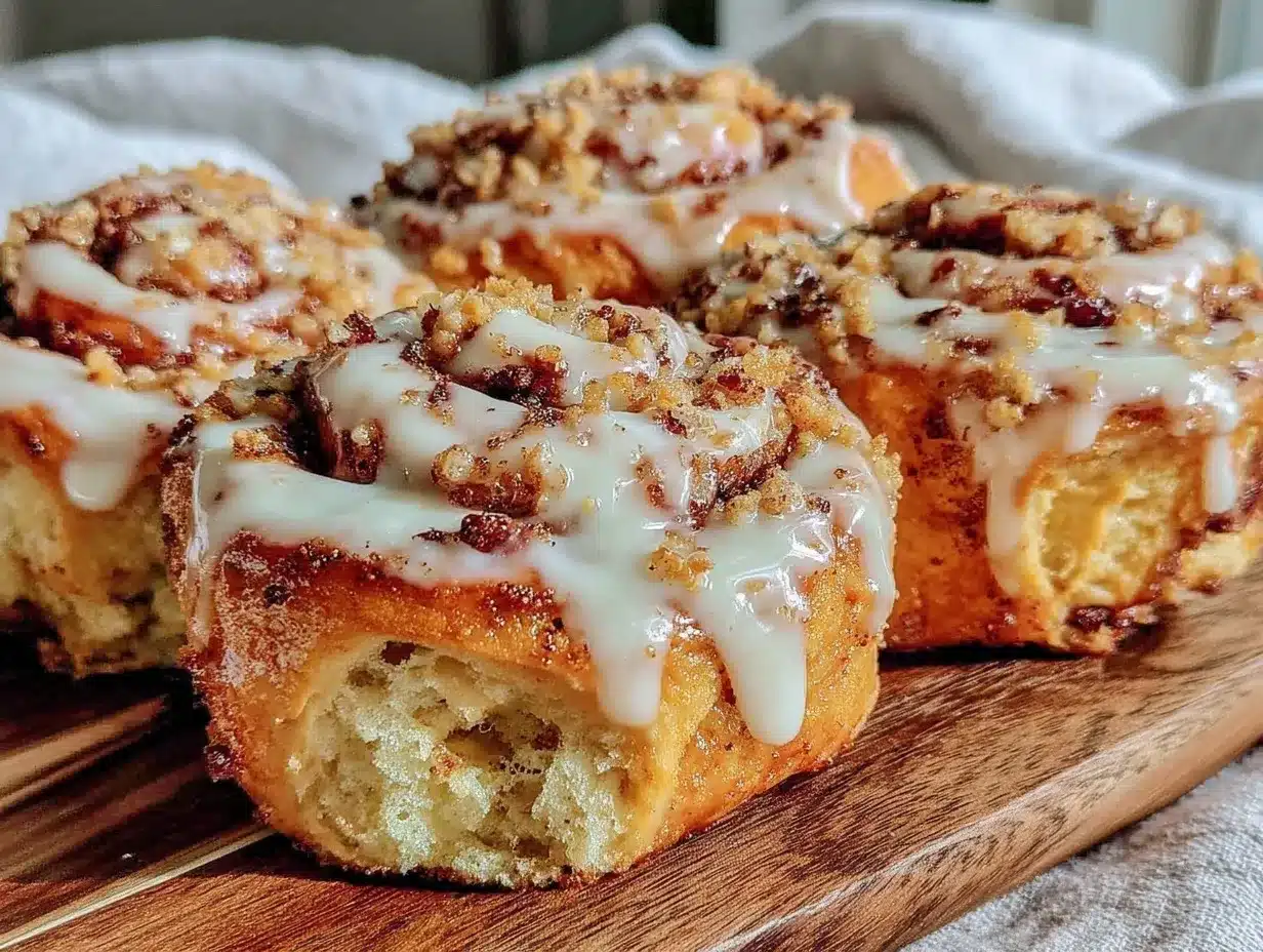 pumpkin spice cinnamon rolls preparation steps