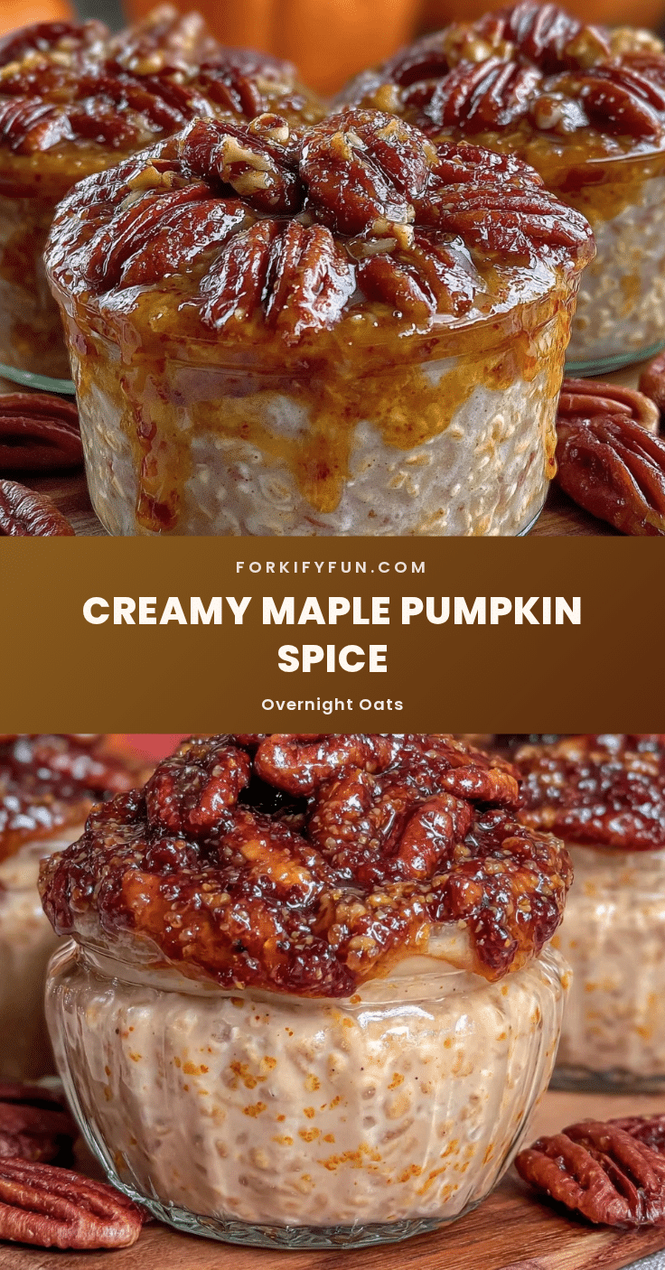 pumpkin spice overnight oats recipe