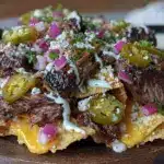 smoked brisket nachos - featured image