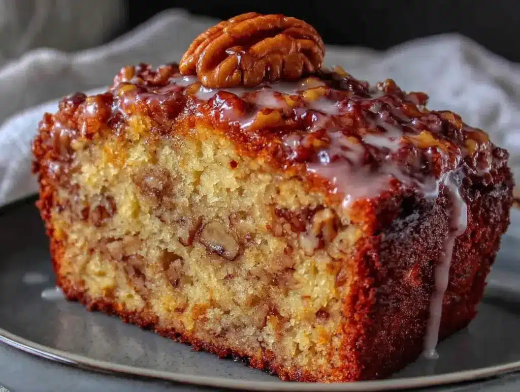 banana walnut bread - featured image