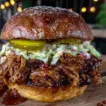 BBQ pulled pork sliders - featured image