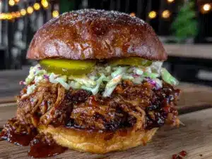 BBQ pulled pork sliders - featured image