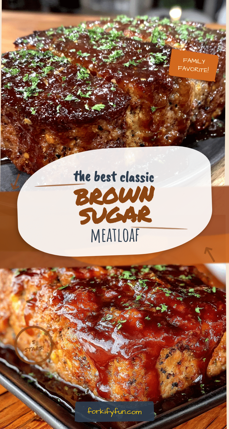 Best Classic Meatloaf with Brown Sugar Glaze recipe