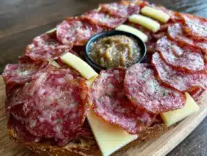 best football charcuterie board - featured image