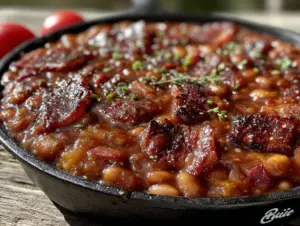 best loaded backyard bbq baked beans - featured image