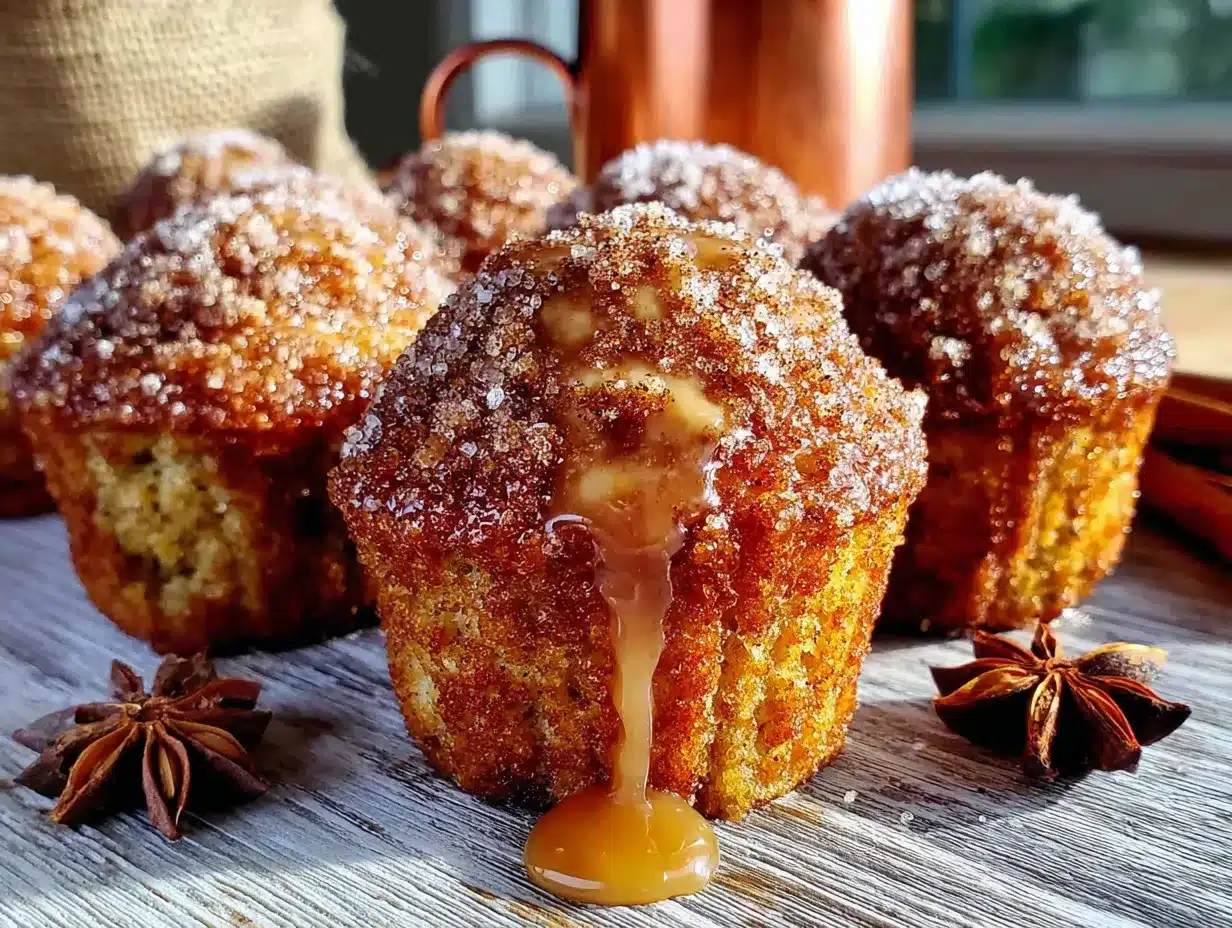 brown butter apple cider donut muffins preparation steps