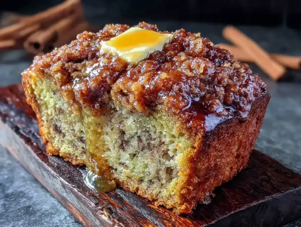 brown butter banana bread - featured image