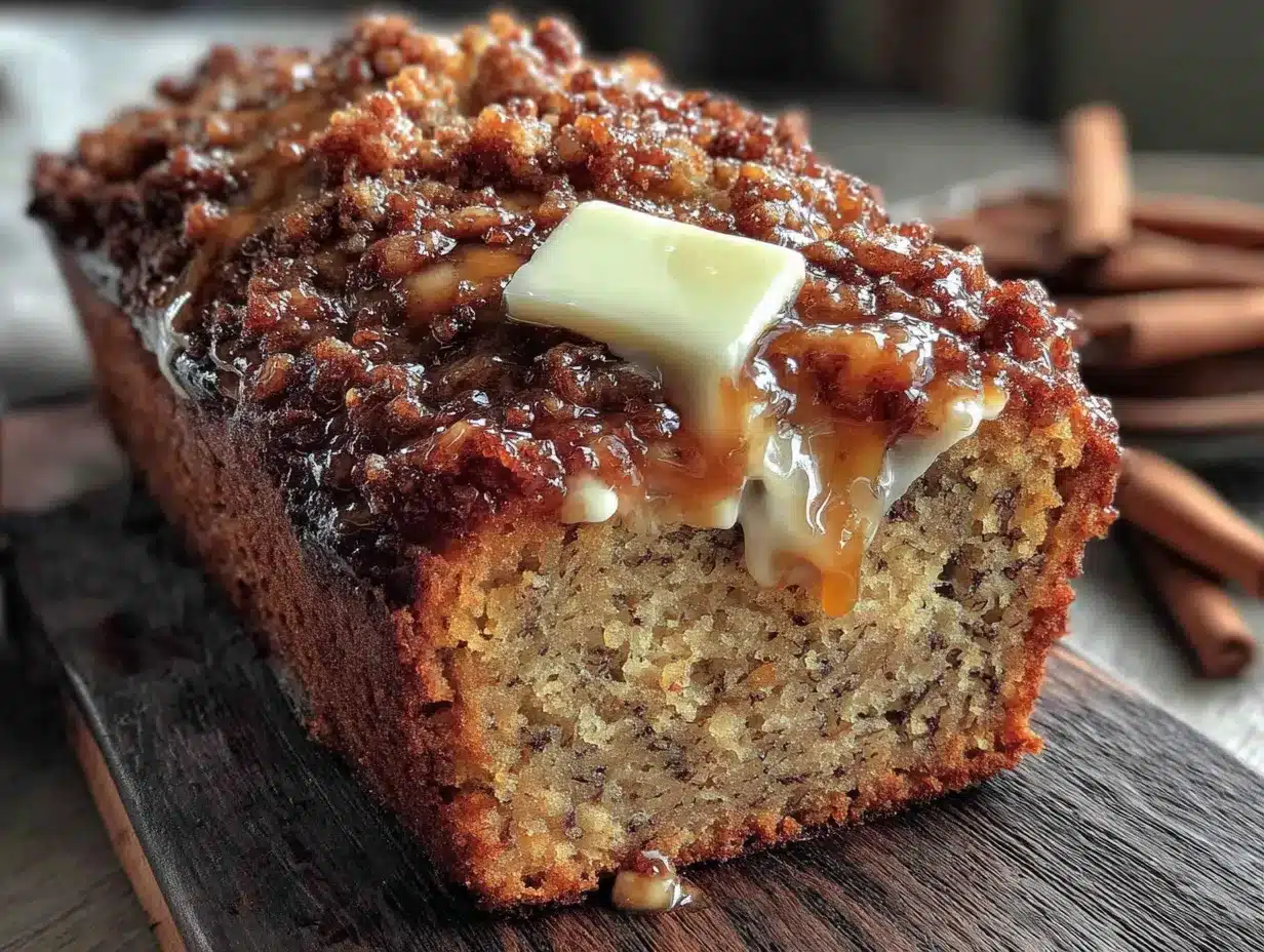 brown butter banana bread preparation steps