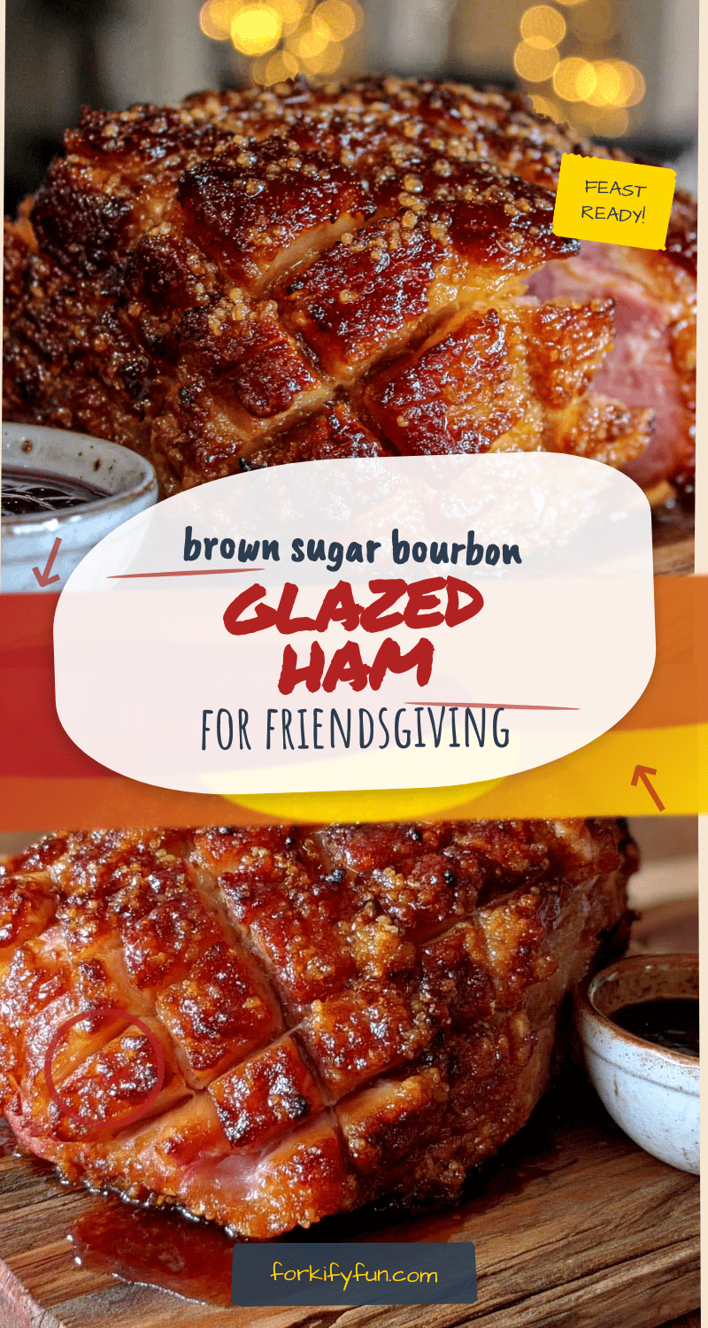 brown sugar bourbon glazed ham recipe
