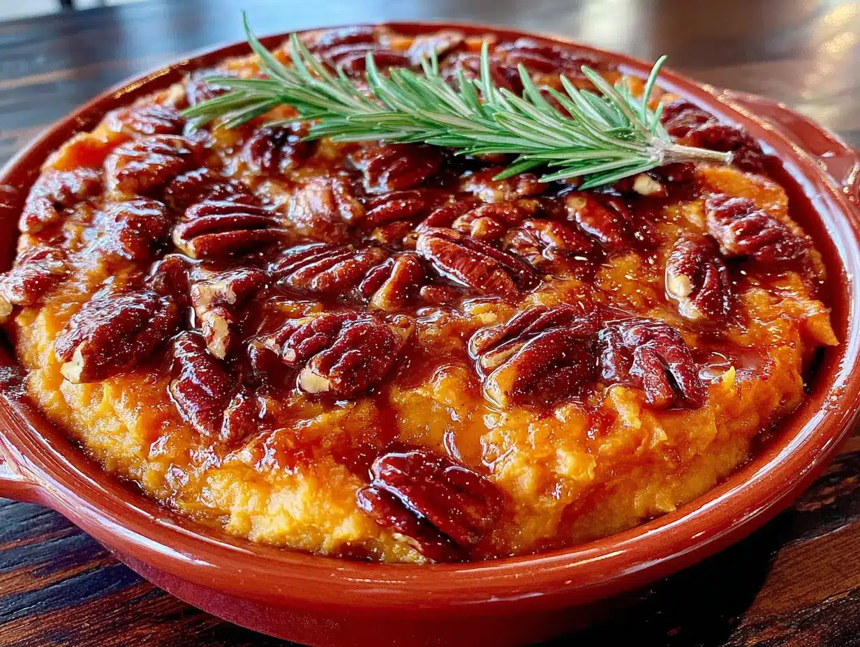 candied maple sweet potato casserole preparation steps