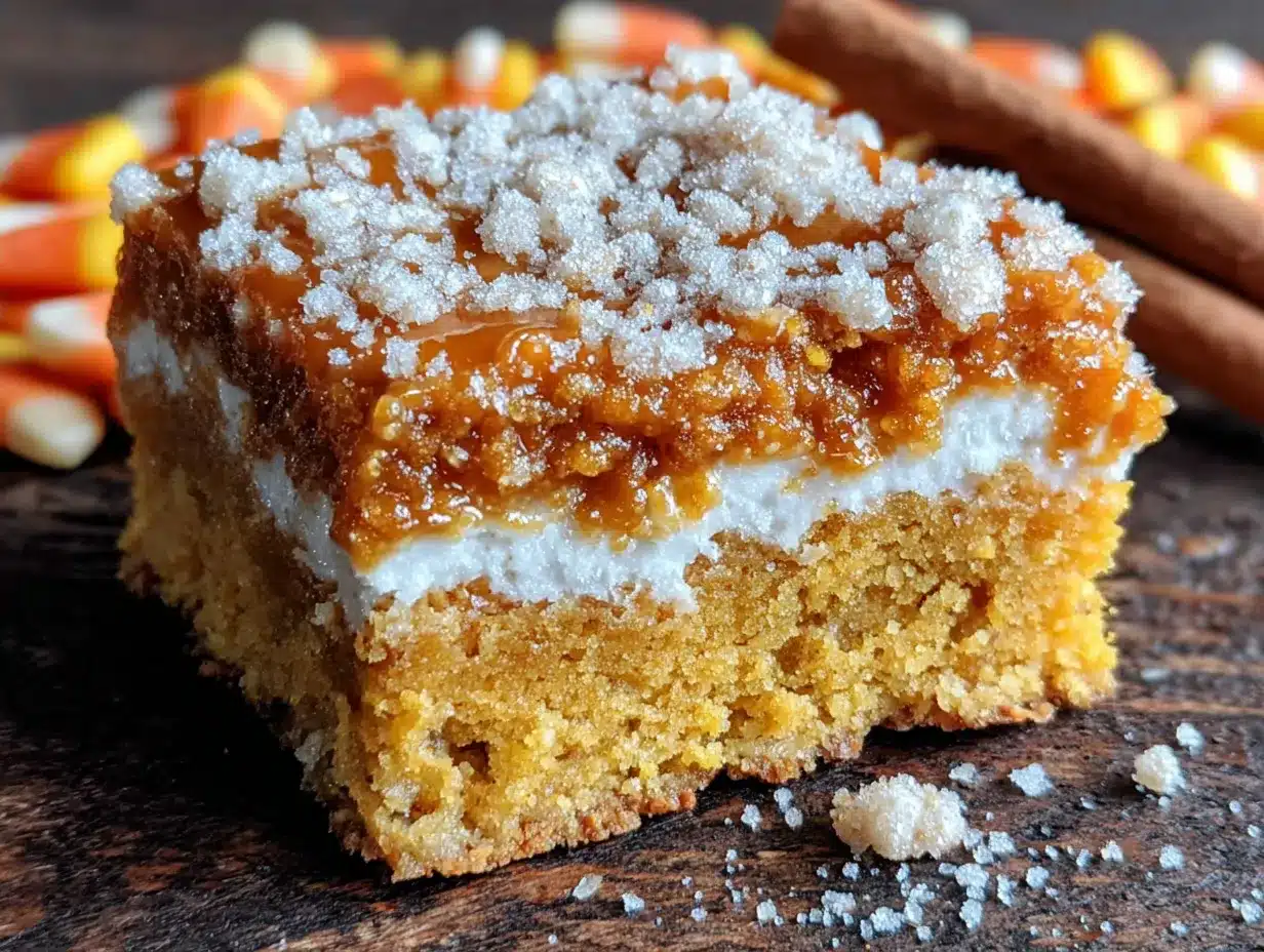 candy corn sugar cookie bars preparation steps