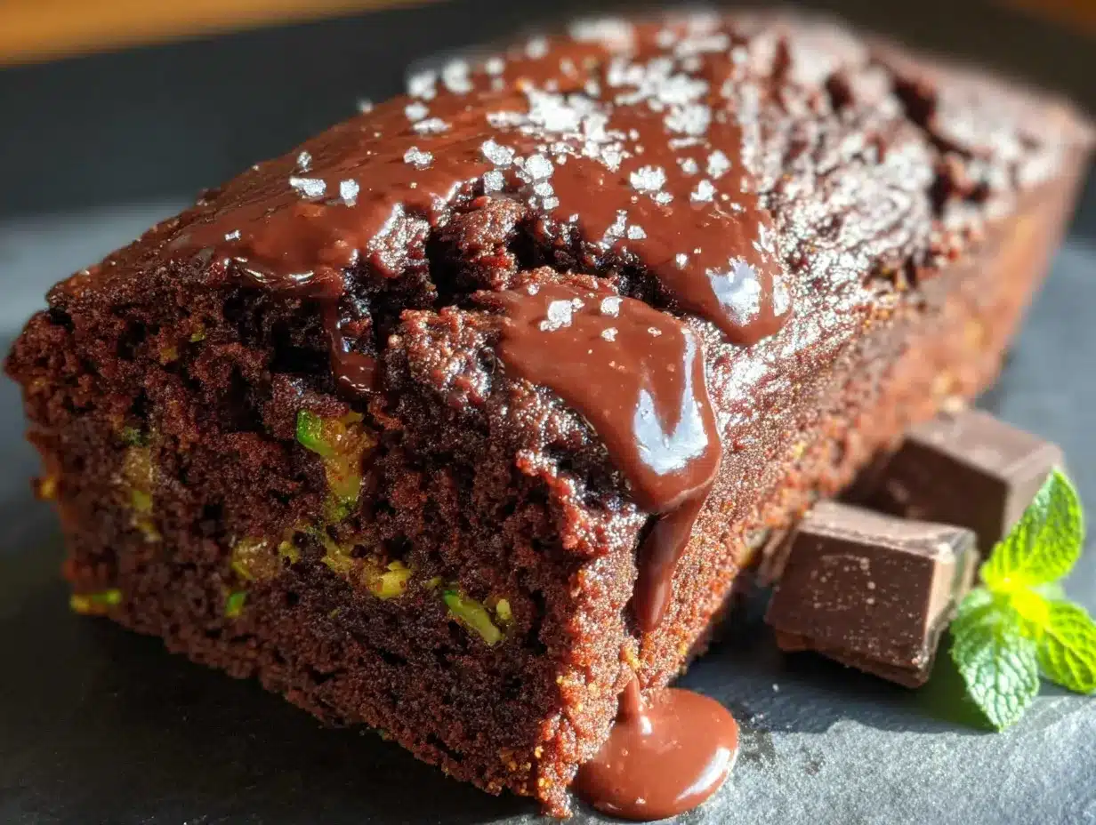 chocolate zucchini banana bread preparation steps