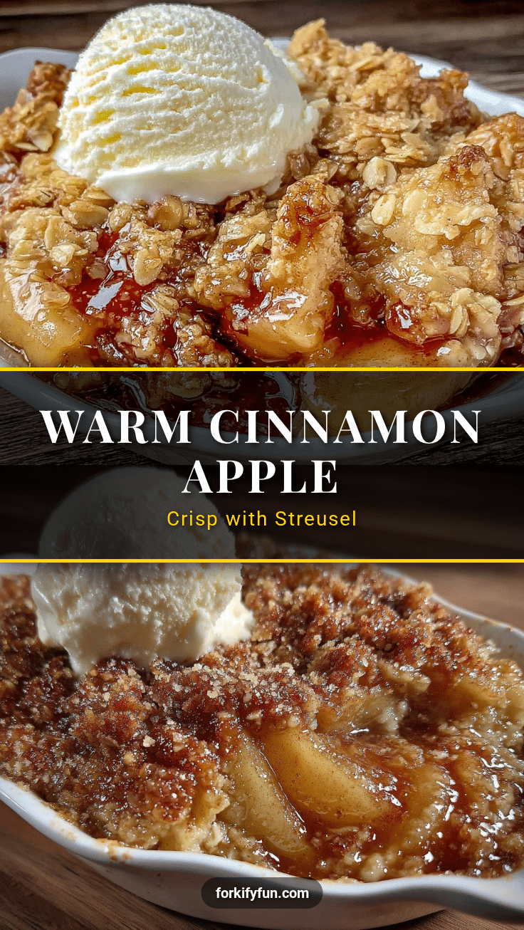 cinnamon apple crisp recipe