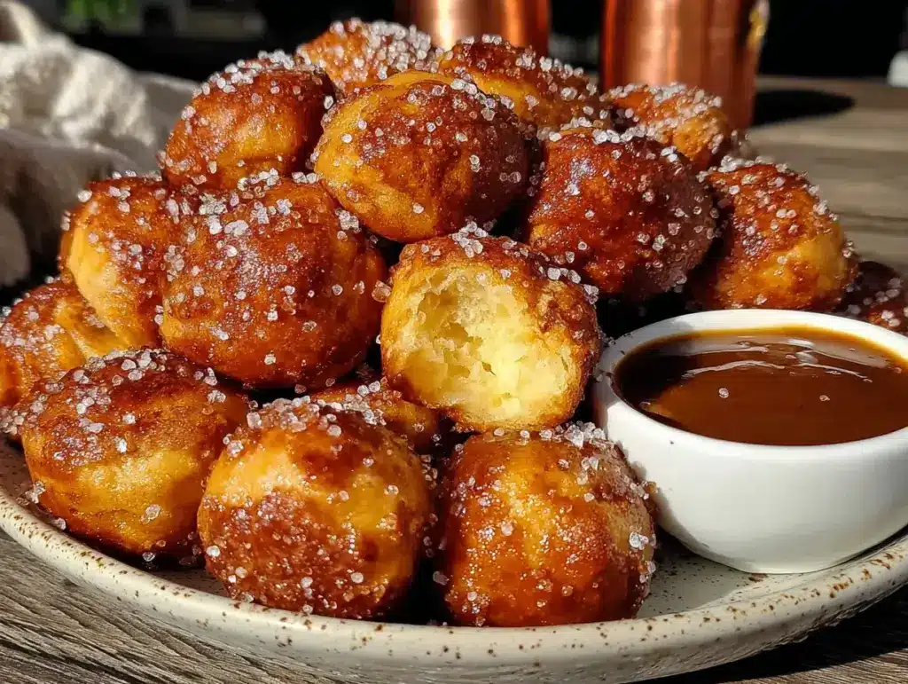 cinnamon sugar pretzel bites - featured image