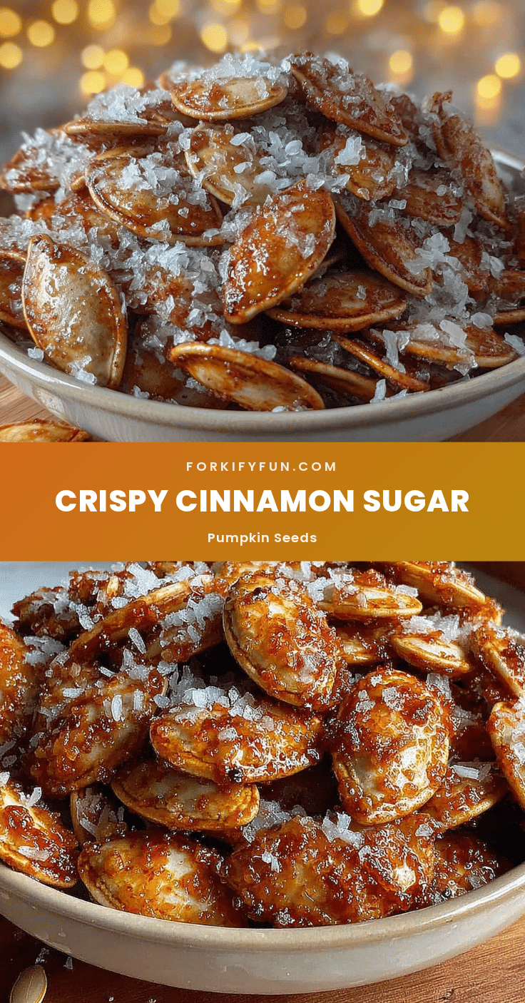 cinnamon sugar roasted pumpkin seeds recipe