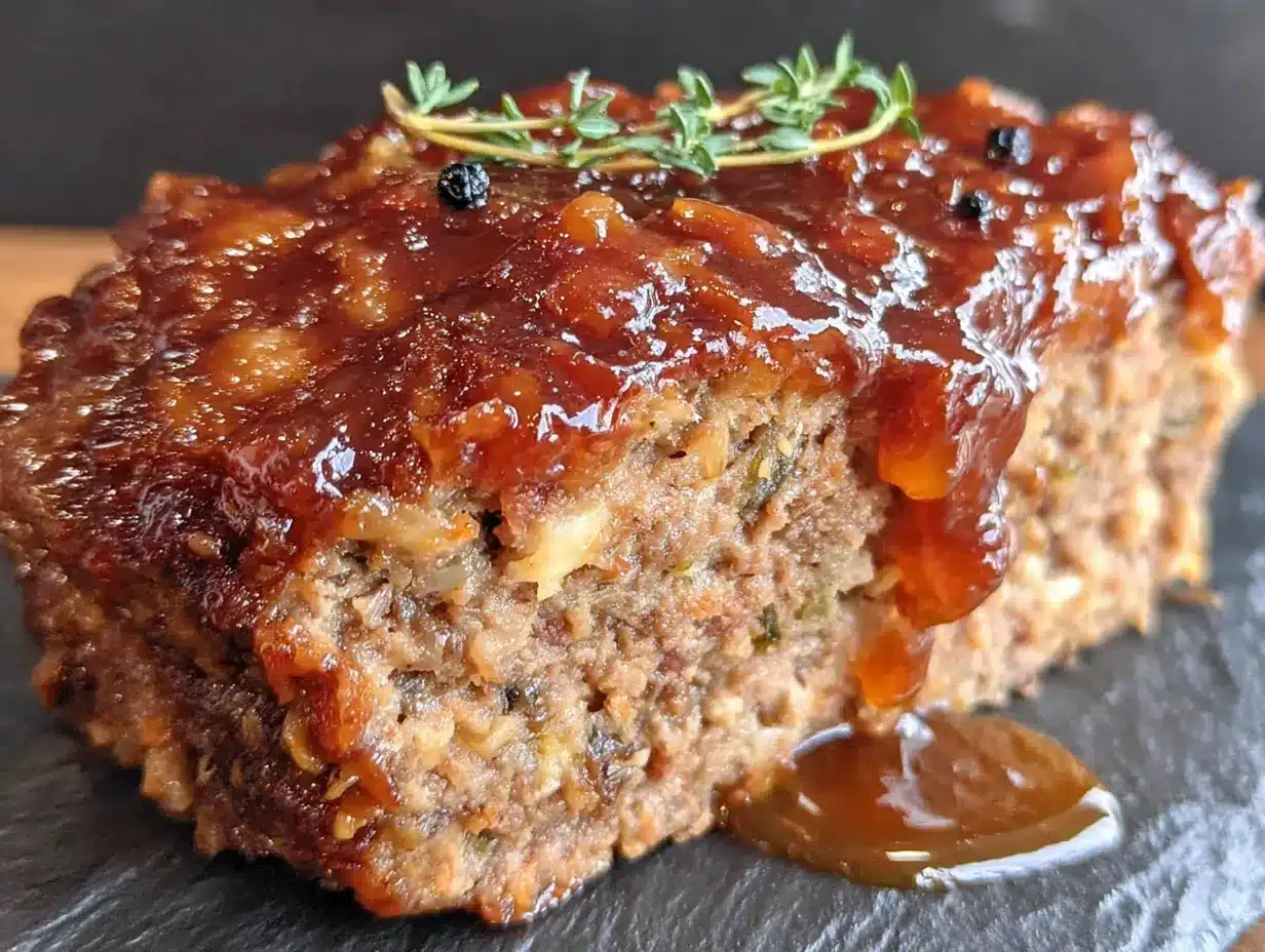 classic meatloaf with brown sugar glaze preparation steps