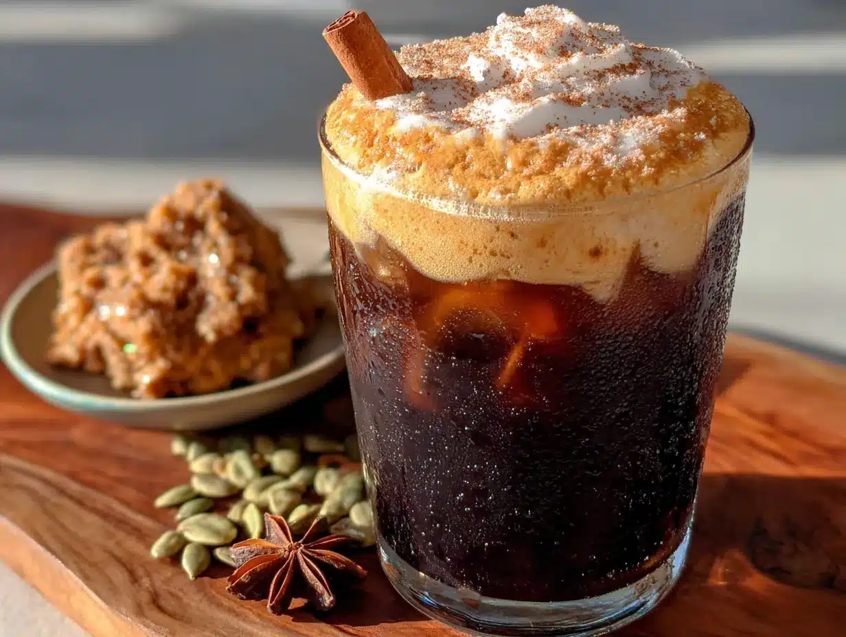 Copycat Starbucks Pumpkin Cold Foam Cold Brew preparation steps