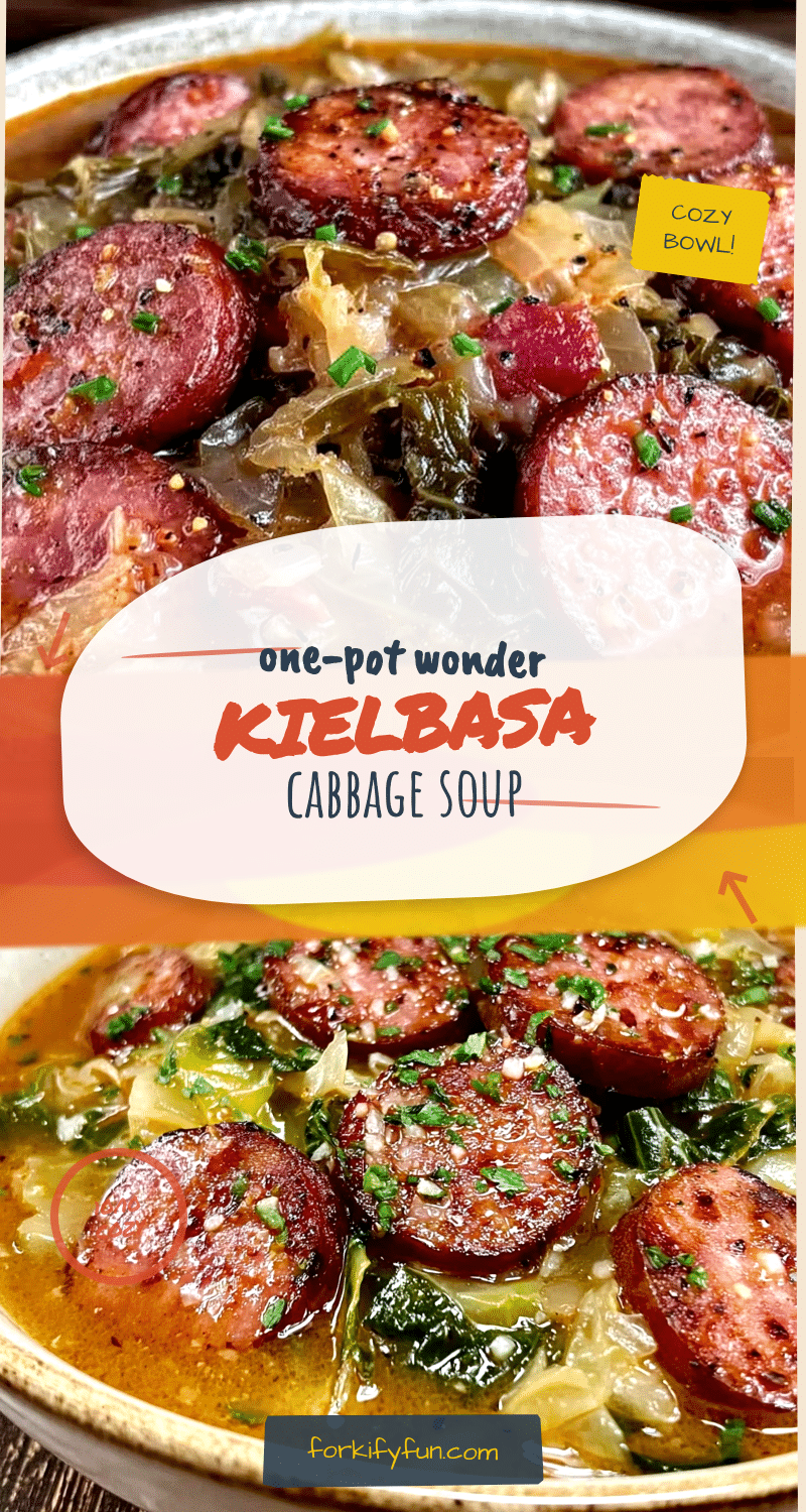 cozy kielbasa and cabbage soup recipe