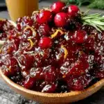cranberry orange relish - featured image