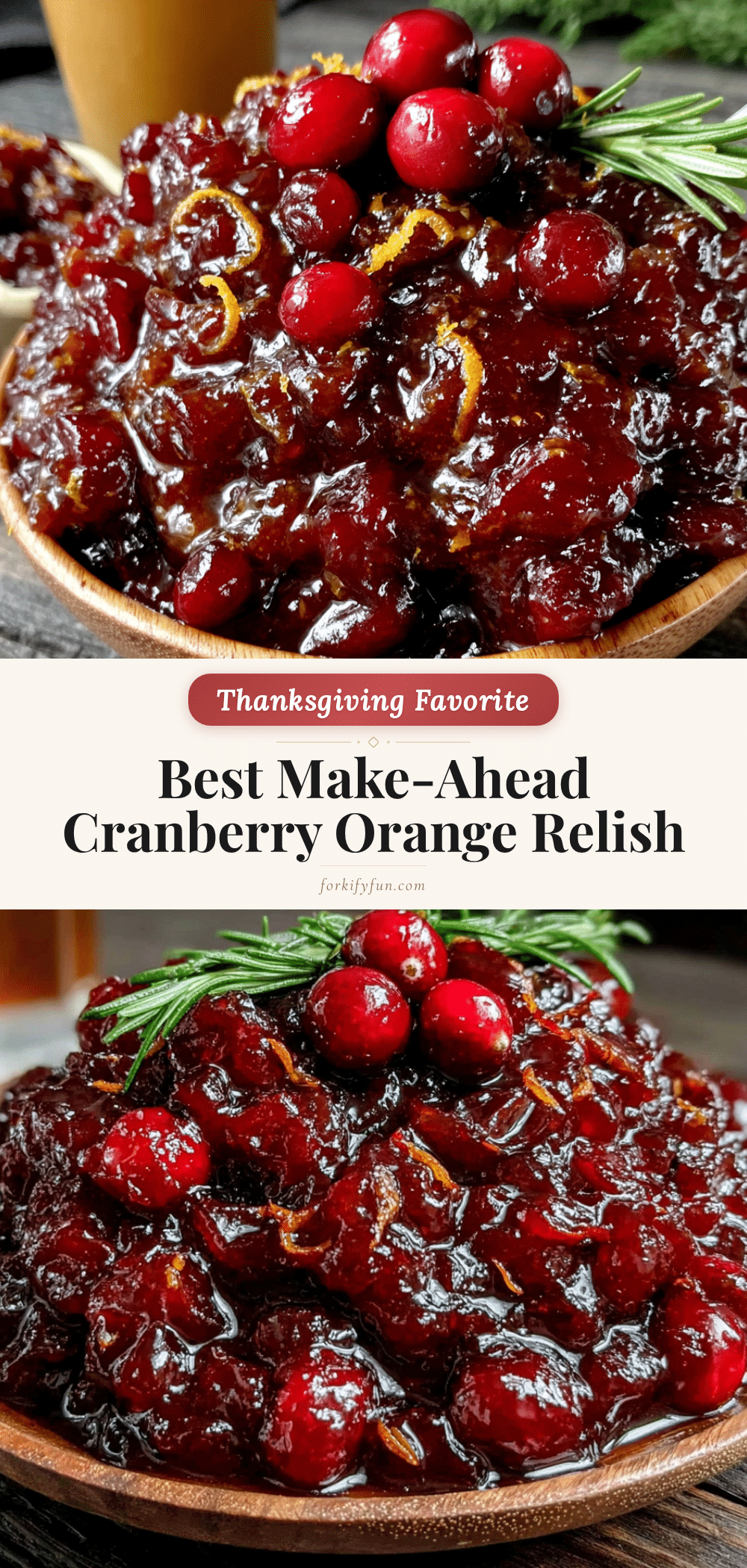 cranberry orange relish recipe