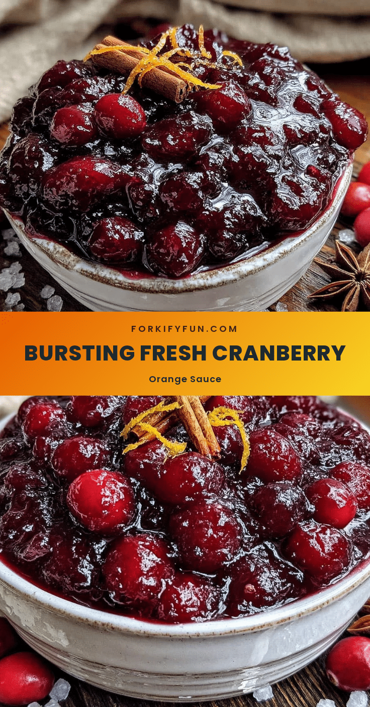 cranberry orange sauce recipe