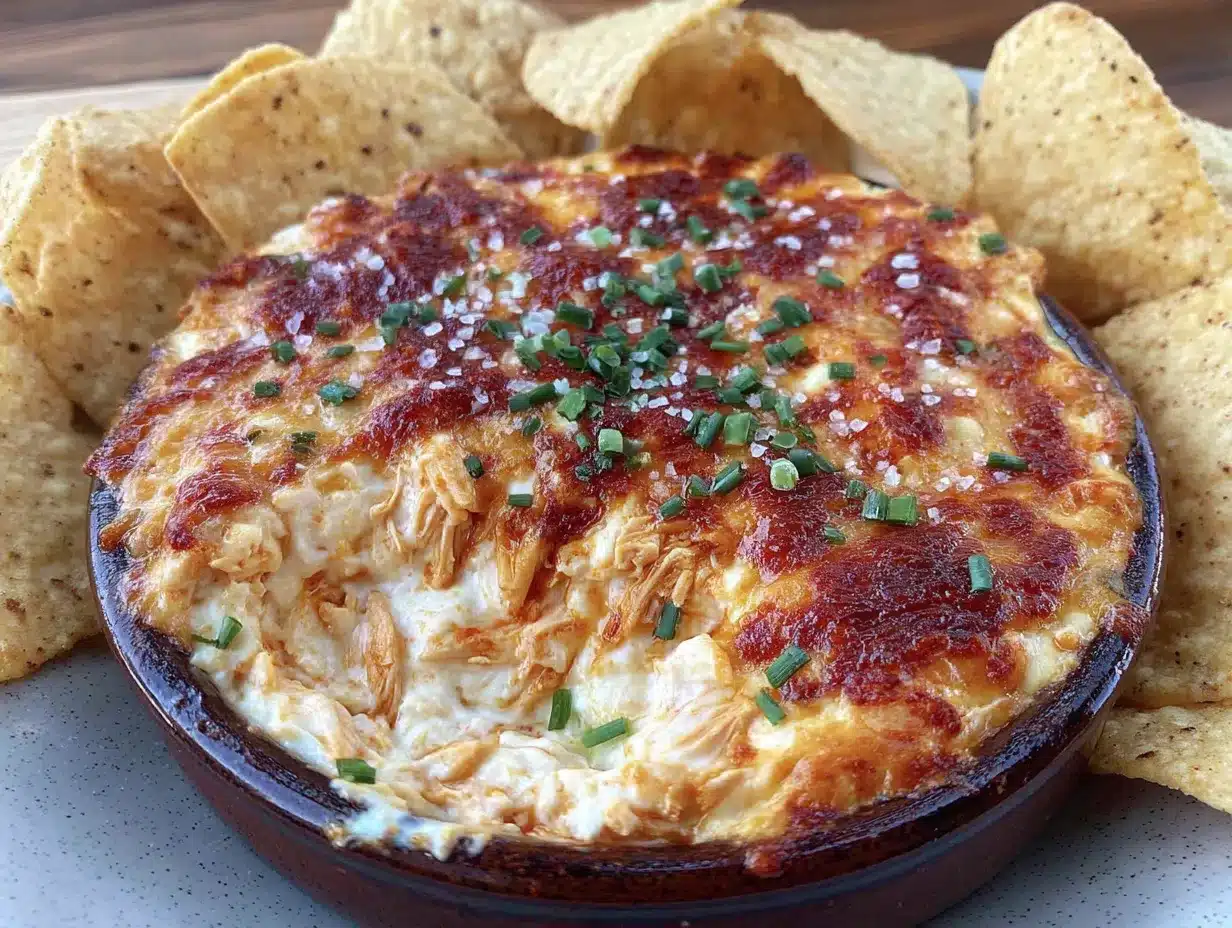 creamy buffalo chicken dip preparation steps