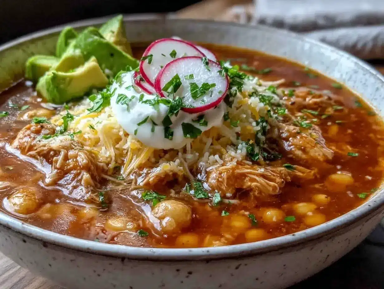 creamy slow cooker chicken enchilada soup preparation steps